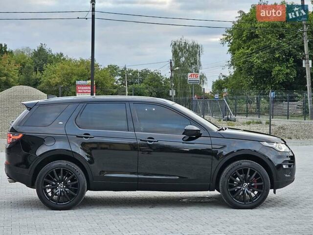 Черный Ленд Ровер Discovery Sport, объемом двигателя 2 л и пробегом 214 тыс. км за 18999 $, фото 9 на Automoto.ua