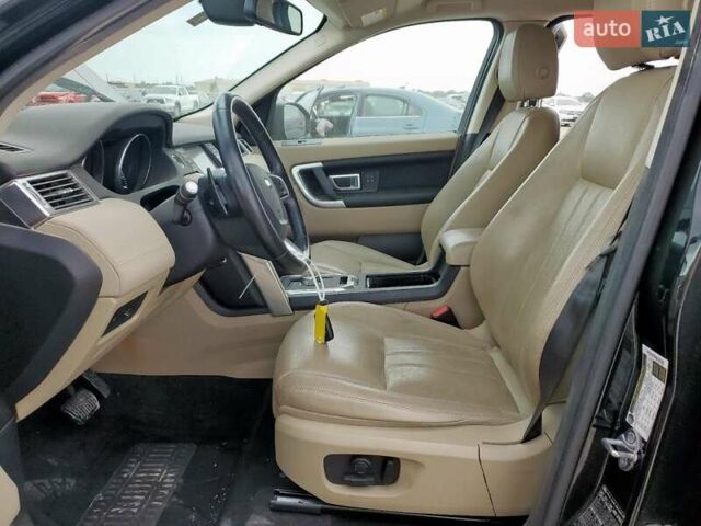 Черный Ленд Ровер Discovery Sport, объемом двигателя 2 л и пробегом 113 тыс. км за 3000 $, фото 6 на Automoto.ua