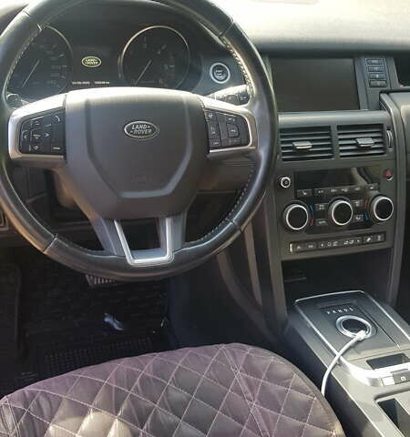 Черный Ленд Ровер Discovery Sport, объемом двигателя 2.18 л и пробегом 220 тыс. км за 18300 $, фото 12 на Automoto.ua
