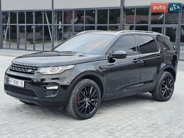 Черный Ленд Ровер Discovery Sport, объемом двигателя 2 л и пробегом 214 тыс. км за 18999 $, фото 4 на Automoto.ua