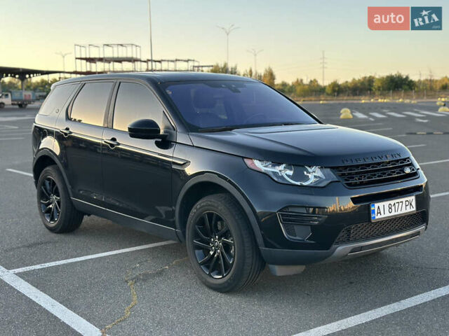 Черный Ленд Ровер Discovery Sport, объемом двигателя 2 л и пробегом 129 тыс. км за 16900 $, фото 1 на Automoto.ua