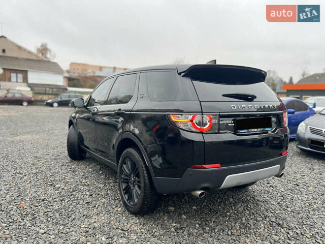 Черный Ленд Ровер Discovery Sport, объемом двигателя 2 л и пробегом 211 тыс. км за 21800 $, фото 3 на Automoto.ua