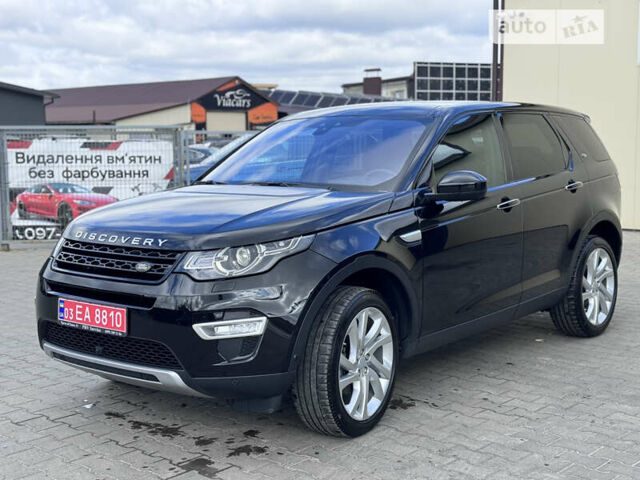 Черный Ленд Ровер Discovery Sport, объемом двигателя 2 л и пробегом 161 тыс. км за 23299 $, фото 2 на Automoto.ua