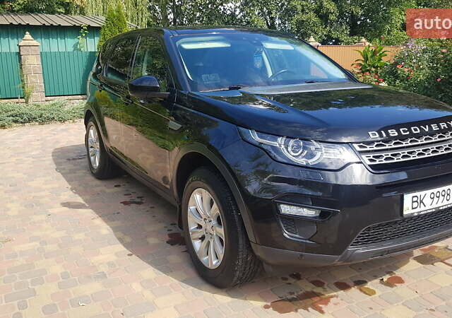 Черный Ленд Ровер Discovery Sport, объемом двигателя 2.18 л и пробегом 220 тыс. км за 18300 $, фото 11 на Automoto.ua