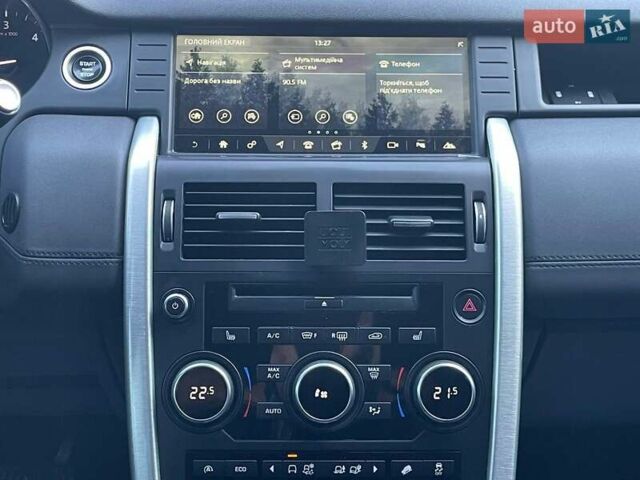 Черный Ленд Ровер Discovery Sport, объемом двигателя 2 л и пробегом 211 тыс. км за 21500 $, фото 14 на Automoto.ua