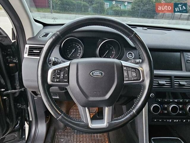 Черный Ленд Ровер Discovery Sport, объемом двигателя 2 л и пробегом 214 тыс. км за 18999 $, фото 46 на Automoto.ua