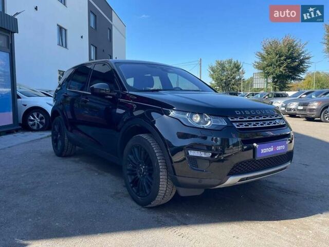 Черный Ленд Ровер Discovery Sport, объемом двигателя 2 л и пробегом 211 тыс. км за 21500 $, фото 2 на Automoto.ua