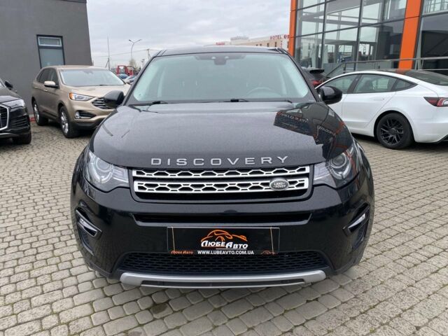 Черный Ленд Ровер Discovery Sport, объемом двигателя 2 л и пробегом 206 тыс. км за 19300 $, фото 1 на Automoto.ua