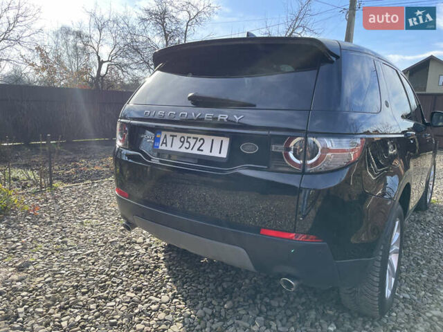 Черный Ленд Ровер Discovery Sport, объемом двигателя 2 л и пробегом 110 тыс. км за 17400 $, фото 7 на Automoto.ua