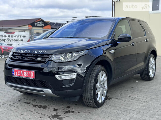 Чорний Ленд Ровер Discovery Sport, об'ємом двигуна 2 л та пробігом 161 тис. км за 23299 $, фото 1 на Automoto.ua