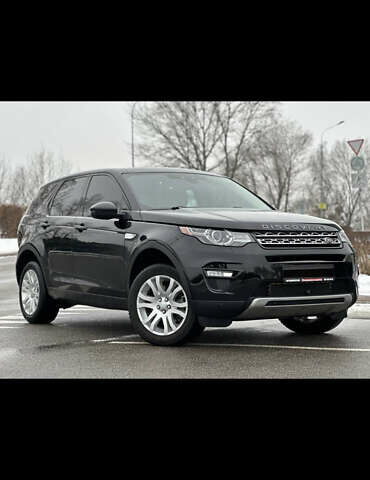 Черный Ленд Ровер Discovery Sport, объемом двигателя 2 л и пробегом 130 тыс. км за 18999 $, фото 2 на Automoto.ua