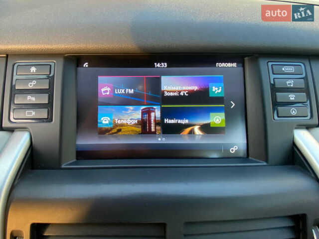 Черный Ленд Ровер Discovery Sport, объемом двигателя 2.2 л и пробегом 220 тыс. км за 17700 $, фото 18 на Automoto.ua