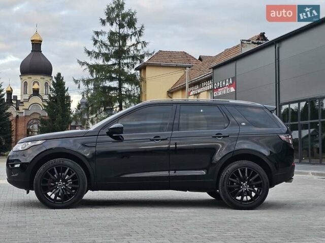 Черный Ленд Ровер Discovery Sport, объемом двигателя 2 л и пробегом 214 тыс. км за 18999 $, фото 3 на Automoto.ua