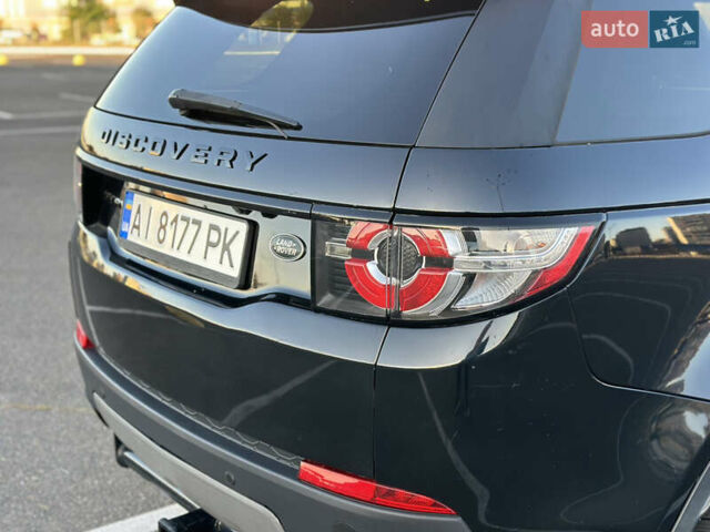 Черный Ленд Ровер Discovery Sport, объемом двигателя 2 л и пробегом 129 тыс. км за 16900 $, фото 11 на Automoto.ua