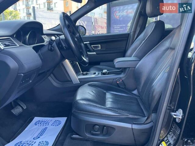 Черный Ленд Ровер Discovery Sport, объемом двигателя 2 л и пробегом 211 тыс. км за 21500 $, фото 16 на Automoto.ua