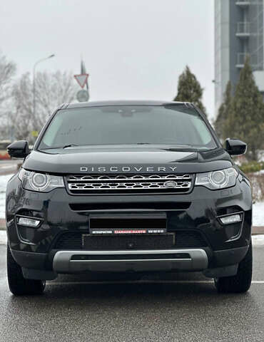 Черный Ленд Ровер Discovery Sport, объемом двигателя 2 л и пробегом 130 тыс. км за 18999 $, фото 3 на Automoto.ua