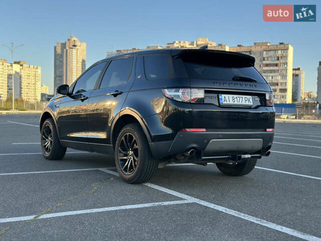 Черный Ленд Ровер Discovery Sport, объемом двигателя 2 л и пробегом 129 тыс. км за 16900 $, фото 9 на Automoto.ua
