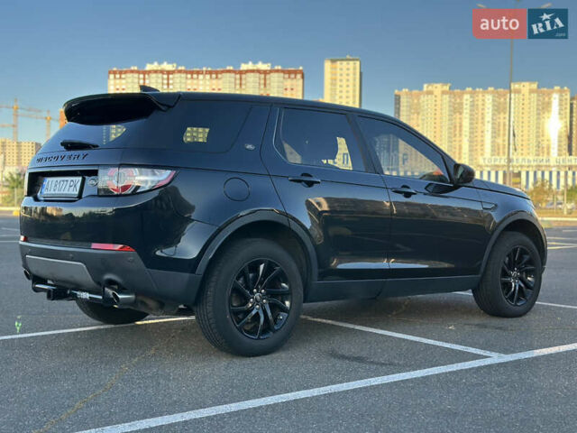 Черный Ленд Ровер Discovery Sport, объемом двигателя 2 л и пробегом 129 тыс. км за 16900 $, фото 10 на Automoto.ua