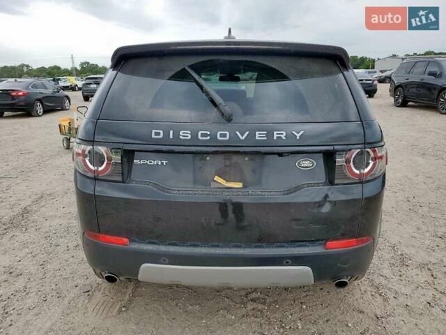 Черный Ленд Ровер Discovery Sport, объемом двигателя 2 л и пробегом 113 тыс. км за 3000 $, фото 5 на Automoto.ua