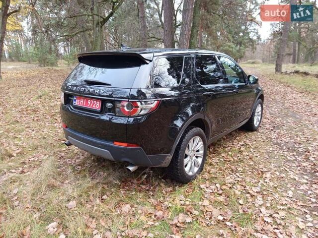 Черный Ленд Ровер Discovery Sport, объемом двигателя 2 л и пробегом 140 тыс. км за 15800 $, фото 4 на Automoto.ua