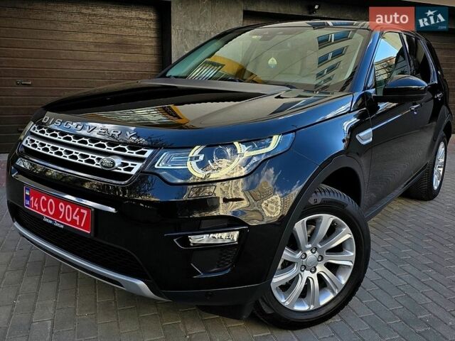 Черный Ленд Ровер Discovery Sport, объемом двигателя 2 л и пробегом 220 тыс. км за 15450 $, фото 1 на Automoto.ua