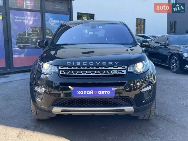 Черный Ленд Ровер Discovery Sport, объемом двигателя 2 л и пробегом 211 тыс. км за 21500 $, фото 1 на Automoto.ua