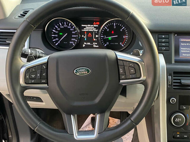 Черный Ленд Ровер Discovery Sport, объемом двигателя 2.2 л и пробегом 220 тыс. км за 17700 $, фото 11 на Automoto.ua