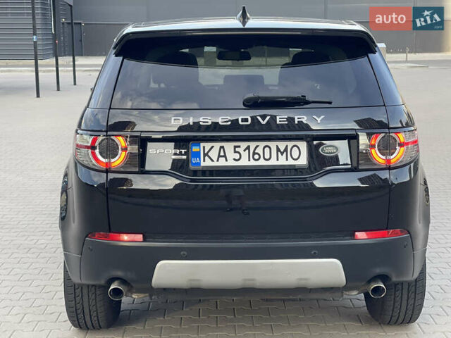 Черный Ленд Ровер Discovery Sport, объемом двигателя 2 л и пробегом 107 тыс. км за 22500 $, фото 9 на Automoto.ua