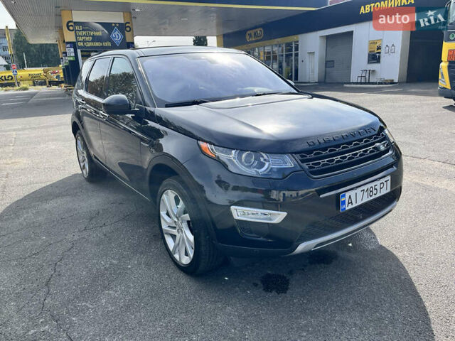Черный Ленд Ровер Discovery Sport, объемом двигателя 2 л и пробегом 96 тыс. км за 20000 $, фото 3 на Automoto.ua