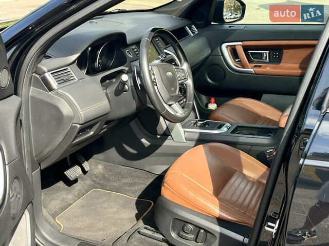 Черный Ленд Ровер Discovery Sport, объемом двигателя 2 л и пробегом 96 тыс. км за 20000 $, фото 33 на Automoto.ua