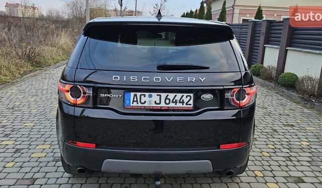 Чорний Ленд Ровер Discovery Sport, об'ємом двигуна 2 л та пробігом 218 тис. км за 17850 $, фото 8 на Automoto.ua