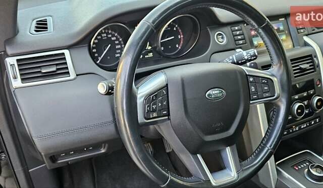 Чорний Ленд Ровер Discovery Sport, об'ємом двигуна 2 л та пробігом 220 тис. км за 18750 $, фото 17 на Automoto.ua