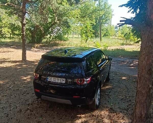 Черный Ленд Ровер Discovery Sport, объемом двигателя 2 л и пробегом 168 тыс. км за 19700 $, фото 2 на Automoto.ua