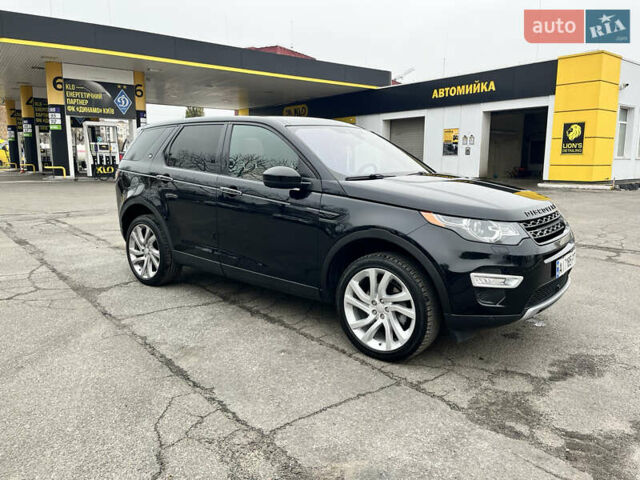 Черный Ленд Ровер Discovery Sport, объемом двигателя 2 л и пробегом 99 тыс. км за 19000 $, фото 2 на Automoto.ua
