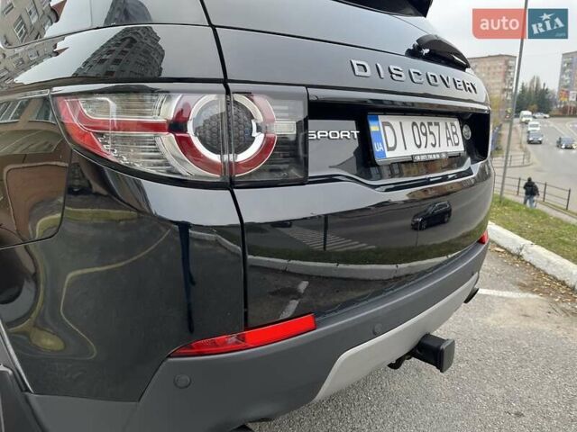 Черный Ленд Ровер Discovery Sport, объемом двигателя 2 л и пробегом 199 тыс. км за 16500 $, фото 9 на Automoto.ua