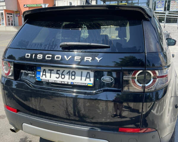 Черный Ленд Ровер Discovery Sport, объемом двигателя 2 л и пробегом 182 тыс. км за 16500 $, фото 9 на Automoto.ua
