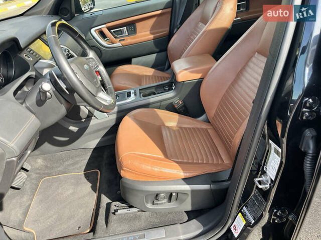 Черный Ленд Ровер Discovery Sport, объемом двигателя 2 л и пробегом 96 тыс. км за 20000 $, фото 35 на Automoto.ua