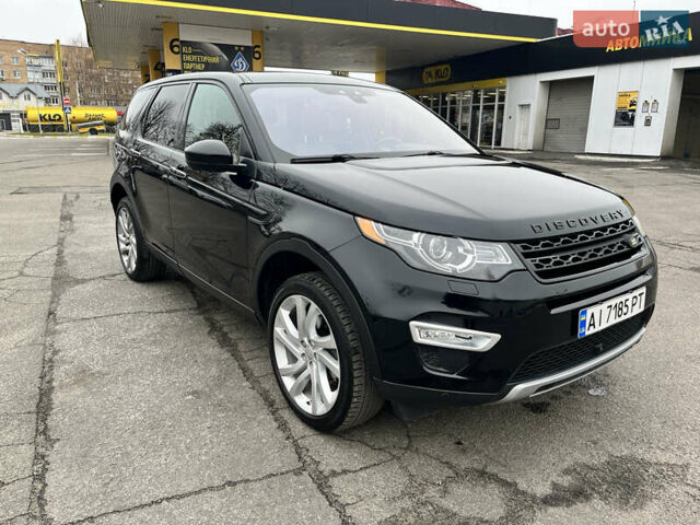 Черный Ленд Ровер Discovery Sport, объемом двигателя 2 л и пробегом 99 тыс. км за 19000 $, фото 12 на Automoto.ua