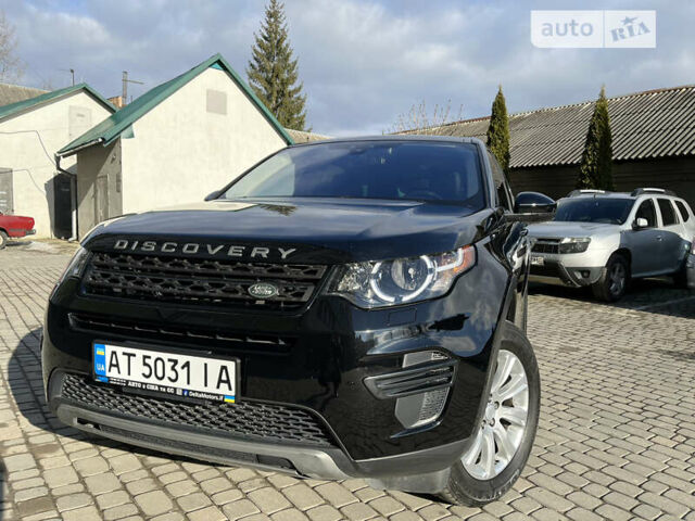 Черный Ленд Ровер Discovery Sport, объемом двигателя 2 л и пробегом 118 тыс. км за 24700 $, фото 1 на Automoto.ua