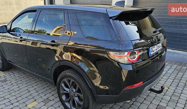 Чорний Ленд Ровер Discovery Sport, об'ємом двигуна 2 л та пробігом 220 тис. км за 18750 $, фото 6 на Automoto.ua