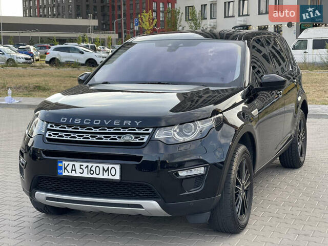 Черный Ленд Ровер Discovery Sport, объемом двигателя 2 л и пробегом 107 тыс. км за 22500 $, фото 1 на Automoto.ua