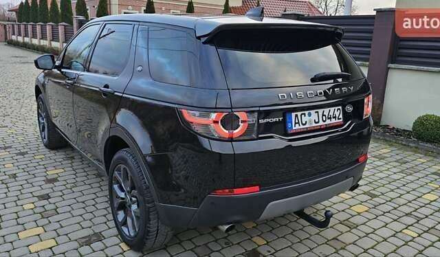 Чорний Ленд Ровер Discovery Sport, об'ємом двигуна 2 л та пробігом 218 тис. км за 17850 $, фото 9 на Automoto.ua