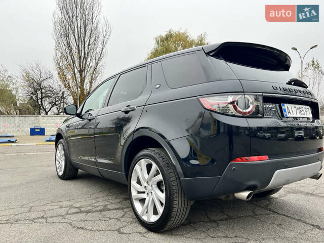 Черный Ленд Ровер Discovery Sport, объемом двигателя 2 л и пробегом 99 тыс. км за 20000 $, фото 2 на Automoto.ua