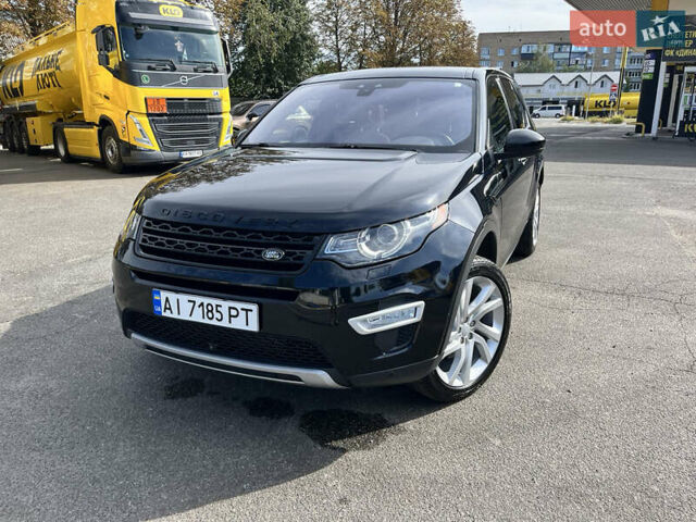 Черный Ленд Ровер Discovery Sport, объемом двигателя 2 л и пробегом 96 тыс. км за 20000 $, фото 5 на Automoto.ua