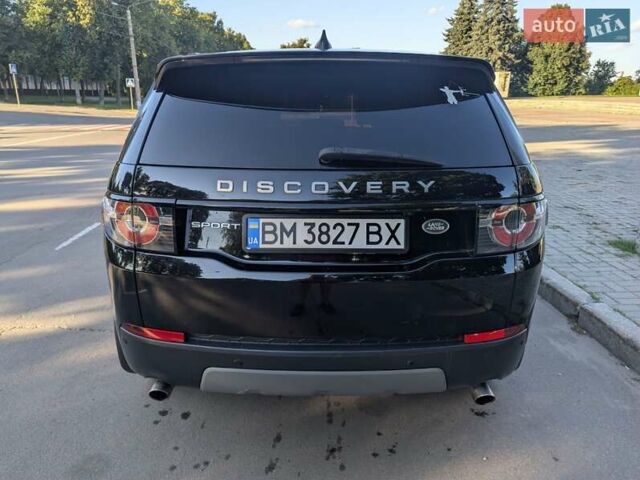 Черный Ленд Ровер Discovery Sport, объемом двигателя 2 л и пробегом 71 тыс. км за 20500 $, фото 3 на Automoto.ua