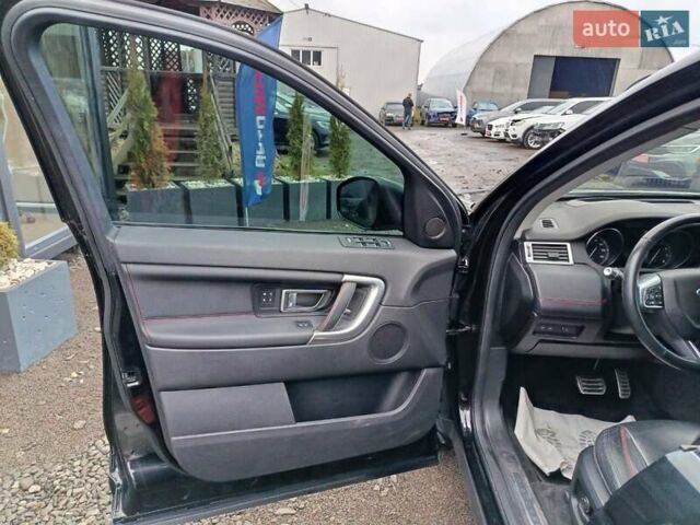 Чорний Ленд Ровер Discovery Sport, об'ємом двигуна 2 л та пробігом 162 тис. км за 12500 $, фото 8 на Automoto.ua