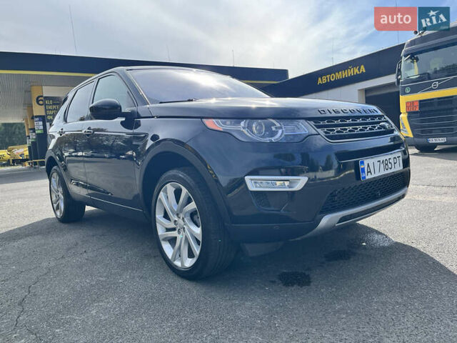 Черный Ленд Ровер Discovery Sport, объемом двигателя 2 л и пробегом 96 тыс. км за 20000 $, фото 2 на Automoto.ua