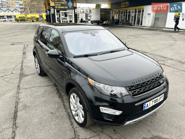 Черный Ленд Ровер Discovery Sport, объемом двигателя 2 л и пробегом 99 тыс. км за 20000 $, фото 14 на Automoto.ua