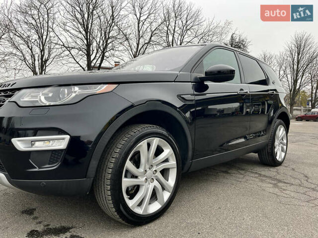 Черный Ленд Ровер Discovery Sport, объемом двигателя 2 л и пробегом 99 тыс. км за 19000 $, фото 7 на Automoto.ua
