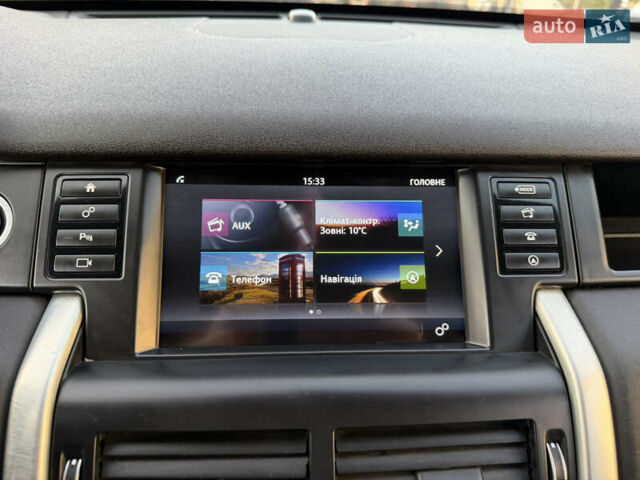 Черный Ленд Ровер Discovery Sport, объемом двигателя 2 л и пробегом 119 тыс. км за 18950 $, фото 48 на Automoto.ua